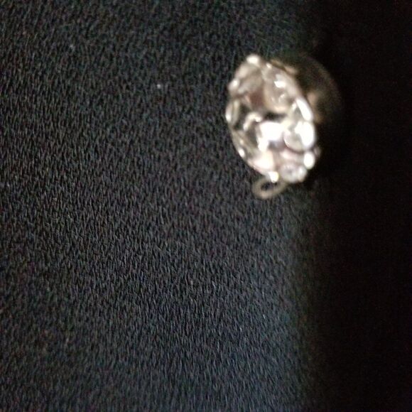 CDC Evening Caren Desiree Company evening dress button down front sequined back - Picture 2 of 15